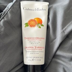 Crabtree & Evelyn Tarocco Orange Deep Cleansing Body Scrub